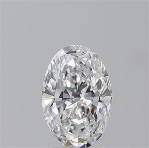 Picture of Natural Diamond 2.01 Carats, Oval with  Cut, D Color, SI1 Clarity and Certified by GIA