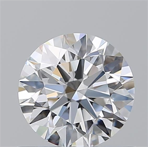 Picture of Natural Diamond 0.70 Carats, Round with Excellent Cut, E Color, VVS1 Clarity and Certified by GIA