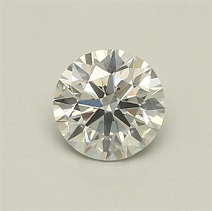 Picture of Natural Diamond 0.70 Carats, Round with Excellent Cut, G Color, SI2 Clarity and Certified by GIA