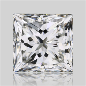 Foto Diamante Natural 1.01 quilates, Princesa , Color H, claridad VVS2 y certificado GIA de
