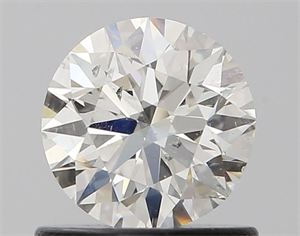 Picture of Natural Diamond 0.70 Carats, Round with Excellent Cut, H Color, I1 Clarity and Certified by GIA