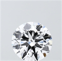 Lab Grown Diamond 1.50 Carats, Round with Excellent Cut, E Color, VVS2 Clarity and Certified by IGI