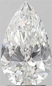 Foto Diamante Natural 2.01 quilates, De pera , Color F, claridad VS1 y certificado GIA de