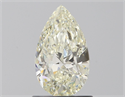 Natural Diamond 1.00 Carats, Pear with  Cut, J Color, VS1 Clarity and Certified by IGI