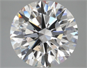 Del inventario de diamantes de laboratorio, 3.79 quilates, Redondo , Color F, claridad VS2 y certificado IGI