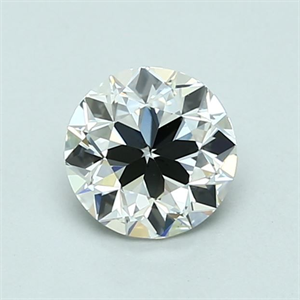 Picture of Natural Diamond 0.90 Carats, Round with Very Good Cut, I Color, VS2 Clarity and Certified by GIA
