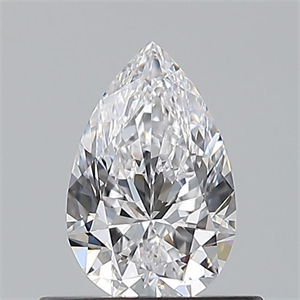 Foto Diamante Natural 0.52 quilates, De pera , Color D, claridad VS1 y certificado GIA de