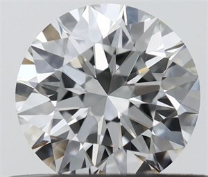 Foto Diamante Natural 0.46 quilates, Redondo , Color H, claridad VVS2 y certificado IGI de