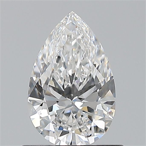 Picture of Natural Diamond 0.70 Carats, Pear with  Cut, E Color, VS1 Clarity and Certified by GIA