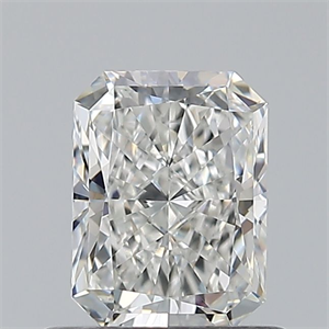 Picture of Natural Diamond 0.70 Carats, Radiant with  Cut, H Color, VVS1 Clarity and Certified by GIA