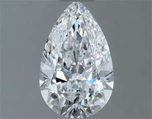 Foto Diamante Natural 0.70 quilates, De pera , Color D, claridad VS2 y certificado GIA de