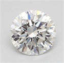 Diamante Natural 0.40 quilates, Redondo , Color F, claridad VVS1 y certificado GIA