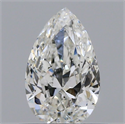 Diamante Natural 0.50 quilates, De pera , Color G, claridad SI2 y certificado GIA
