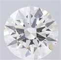 Del inventario de diamantes de laboratorio, 2.04 quilates, Redondo , Color E, claridad VS1 y certificado IGI