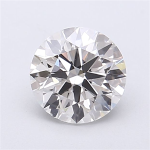 Picture of Lab Grown Diamond 1.26 Carats, Round with Ideal Cut, G Color, VVS2 Clarity and Certified by IGI