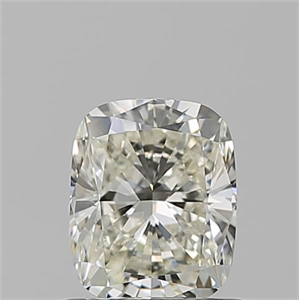 Foto Diamante Natural 0.90 quilates, Del cojín , Color L, claridad VVS2 y certificado GIA de