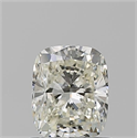 Diamante Natural 0.90 quilates, Del cojín , Color L, claridad VVS2 y certificado GIA