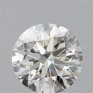 Picture of Natural Diamond 0.90 Carats, Round with Very Good Cut, J Color, VS1 Clarity and Certified by GIA