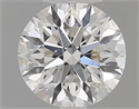 Diamante Natural 0.59 quilates, Redondo , Color G, claridad SI1 y certificado GIA