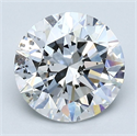 Diamante Natural 2.01 quilates, Redondo , Color D, claridad SI2 y certificado GIA
