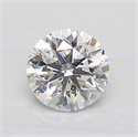 Natural Diamond 0.80 Carats, Round with Very Good Cut, G Color, I1 Clarity and Certified by GIA