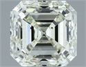 Diamante Natural 1.51 quilates, Asscher , Color J, claridad VS2 y certificado IGI