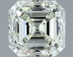 Foto Diamante Natural 1.51 quilates, Asscher , Color J, claridad VS2 y certificado IGI de