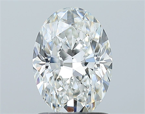 Picture of Natural Diamond 1.23 Carats, Oval with  Cut, F Color, VS2 Clarity and Certified by GIA