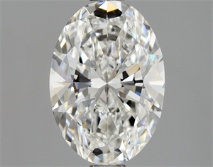 Picture of Natural Diamond 1.51 Carats, Oval with  Cut, F Color, VVS2 Clarity and Certified by GIA