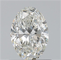 Diamante Natural 0.70 quilates, Ovalado , Color G, claridad VS2 y certificado GIA