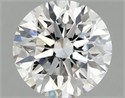 Del inventario de diamantes de laboratorio, 1.55 quilates, Redondo , Color F, claridad VS1 y certificado IGI