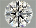 Natural Diamond 0.40 Carats, Round with Excellent Cut, I Color, VS1 Clarity and Certified by GIA