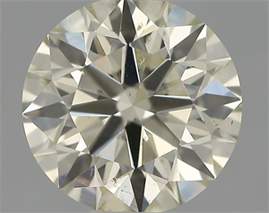 Picture of Natural Diamond 0.63 Carats, Round with Excellent Cut, M Color, SI1 Clarity and Certified by IGI
