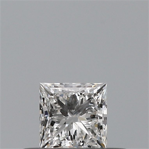 Foto Diamante Natural 0.23 quilates, Princesa , Color F, claridad IF y certificado GIA de