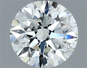 Foto Diamante Natural 0.91 quilates, Redondo , Color G, claridad SI1 y certificado IGI de