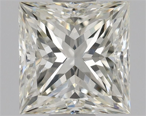 Picture of Natural Diamond 1.01 Carats, Princess with  Cut, J Color, VVS1 Clarity and Certified by GIA
