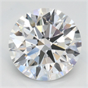 Del inventario de diamantes de laboratorio, 2.14 quilates, Redondo , Color D, claridad IF y certificado IGI