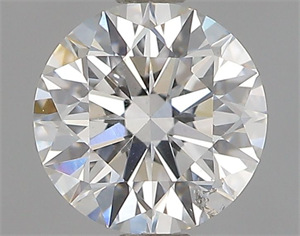 Foto Diamante Natural 0.52 quilates, Redondo , Color F, claridad SI2 y certificado GIA de