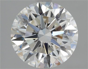 Picture of Natural Diamond 2.01 Carats, Round with Very Good Cut, H Color, VS1 Clarity and Certified by GIA