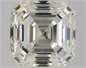 Diamante Natural 1.01 quilates, Asscher , Color L, claridad VVS1 y certificado GIA