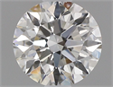 Natural Diamond 0.52 Carats, Round with Excellent Cut, I Color, VS2 Clarity and Certified by GIA