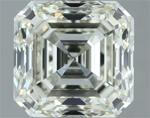 Picture of Natural Diamond 2.01 Carats, Asscher with  Cut, K Color, VS1 Clarity and Certified by IGI