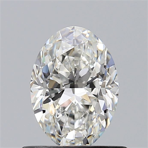Foto Diamante Natural 0.70 quilates, Ovalado , Color G, claridad VVS1 y certificado GIA de