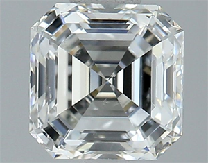 Foto Diamante Natural 1.01 quilates, Asscher , Color G, claridad SI1 y certificado GIA de