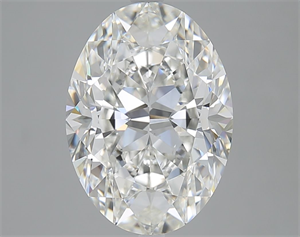 Picture of Natural Diamond 5.02 Carats, Oval with  Cut, G Color, VS2 Clarity and Certified by GIA