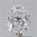 Diamante Natural 0.70 quilates, Ovalado , Color D, claridad VS2 y certificado GIA