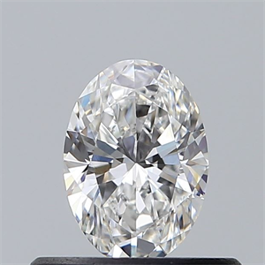 Foto Diamante Natural 0.40 quilates, Ovalado , Color E, claridad VS1 y certificado GIA de