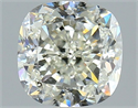 Natural Diamond 2.01 Carats, Cushion with  Cut, J Color, SI2 Clarity and Certified by HRD