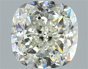 Picture of Natural Diamond 2.01 Carats, Cushion with  Cut, J Color, SI2 Clarity and Certified by HRD