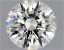 Diamante Natural 0.52 quilates, Redondo , Color I, claridad VVS2 y certificado GIA
